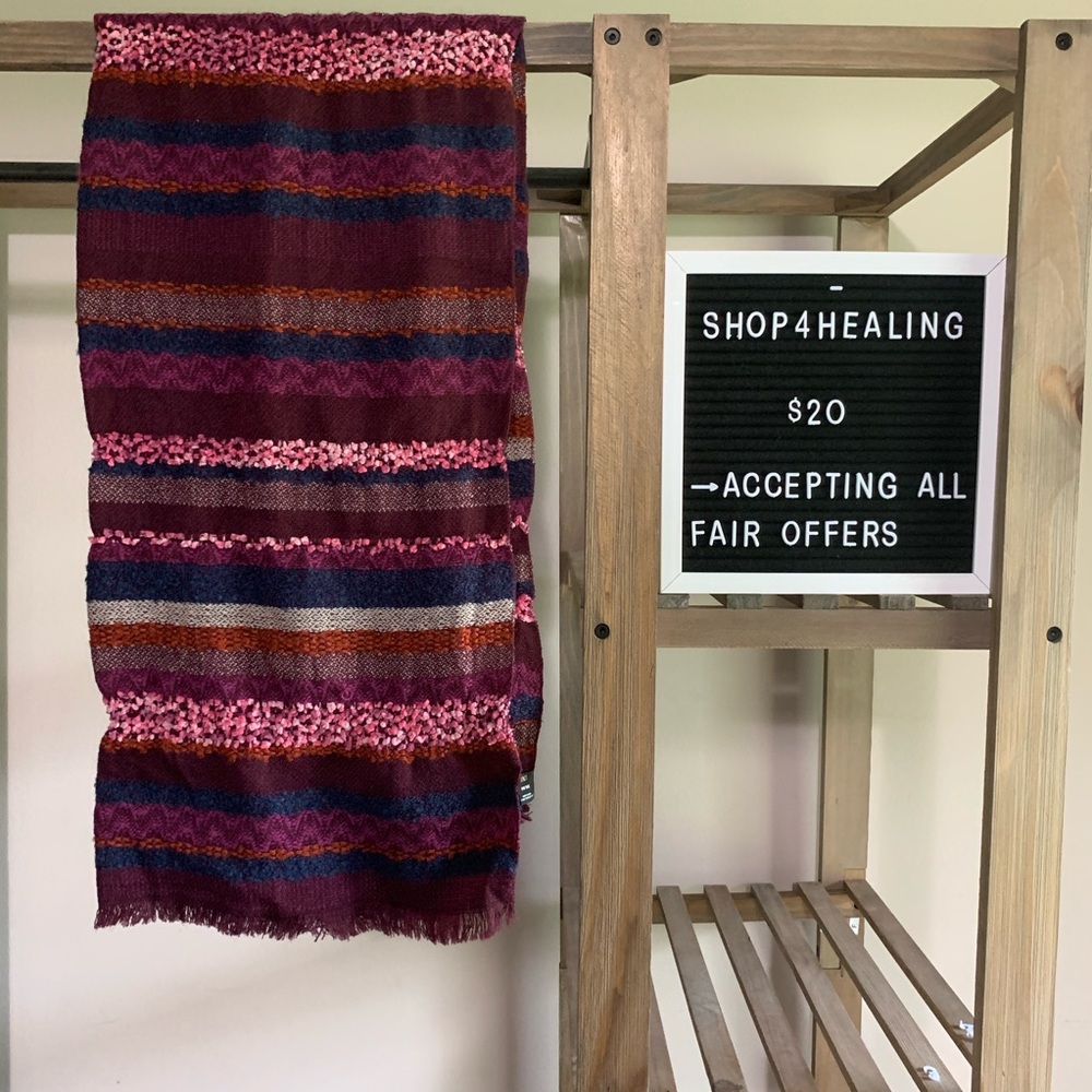 Woven Scarf ✵ Mixit Woven Reds Scarf